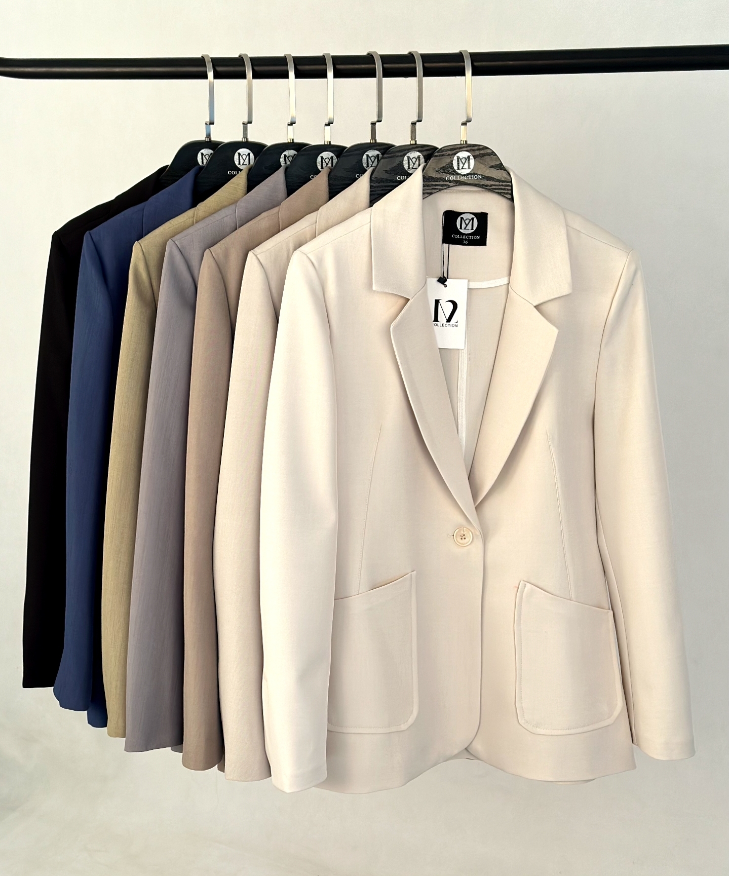 کت زنانه مجلسی کرپ مازاراتی