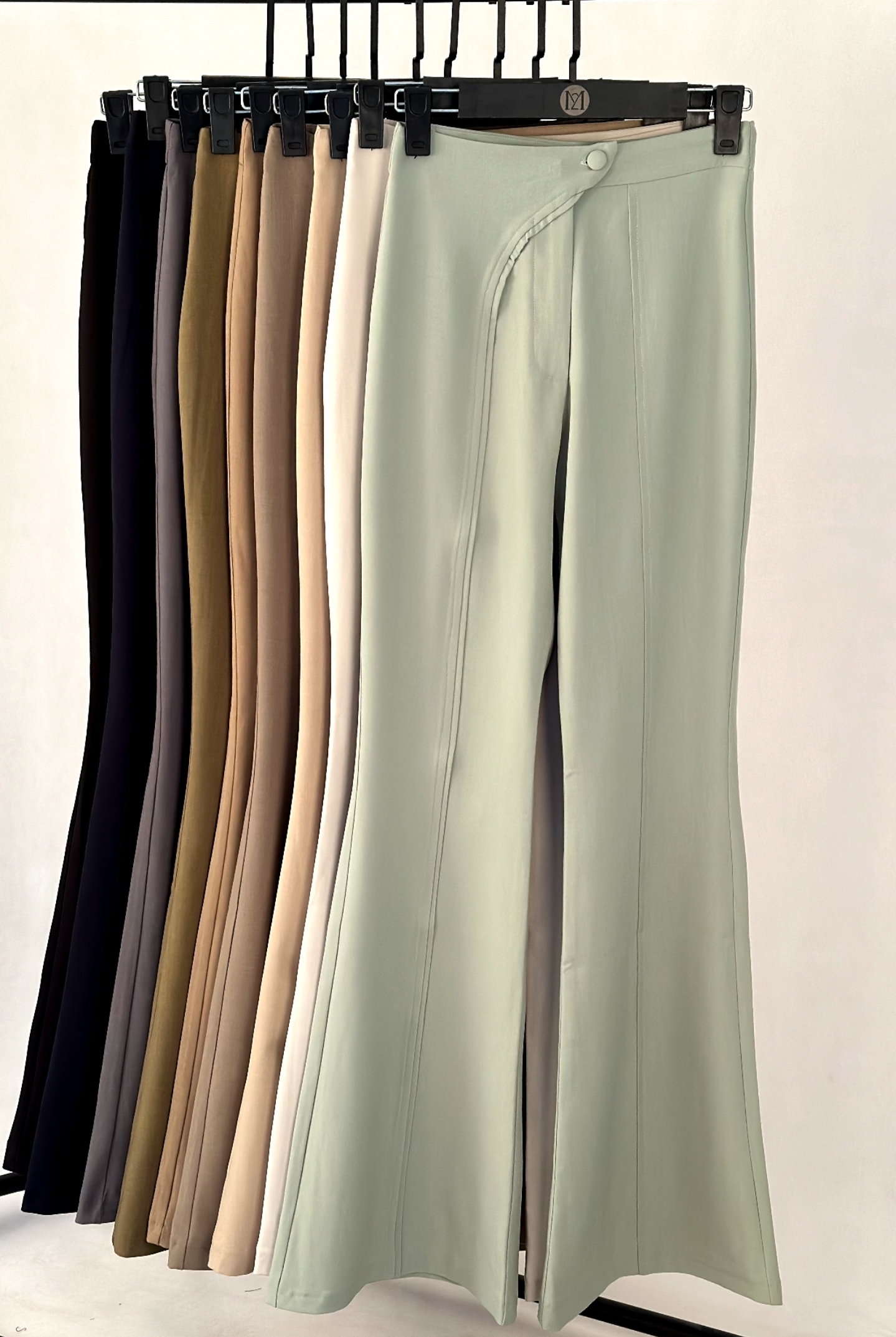 شلوار زنانه بوتکات کرپ قد 115