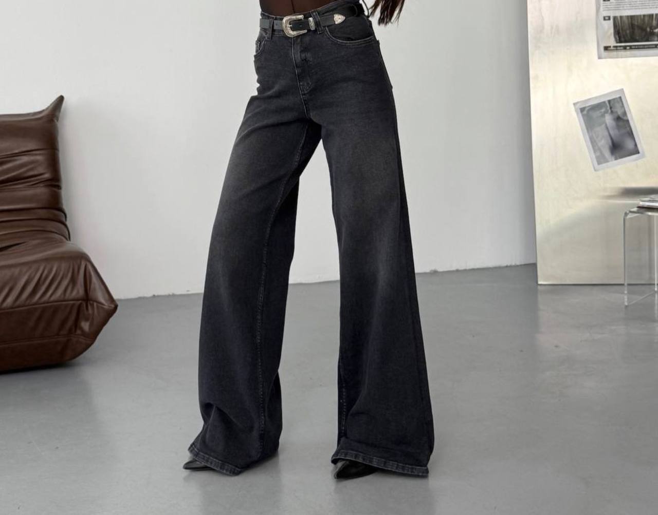 شلوار جین بگ بوتکات قد 110