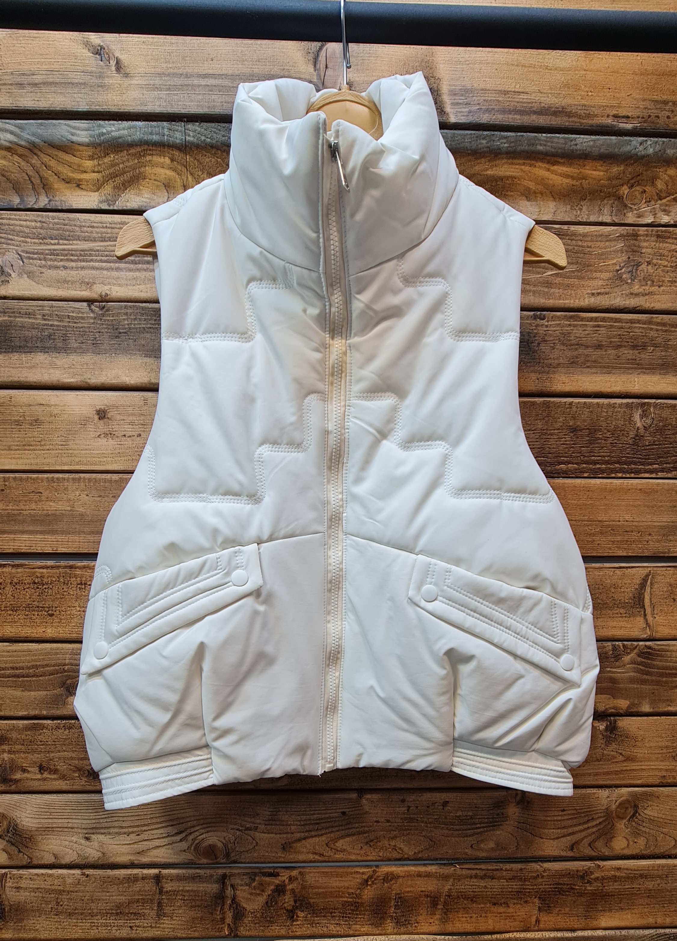 وست پافری زنانه جیب دار