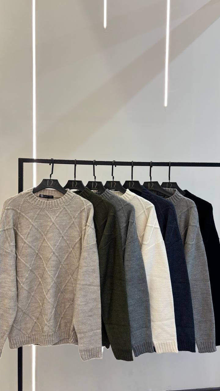 بافت طرح دار لوزی فری سایز